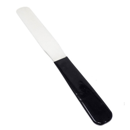 A2Z SCILAB PVC Handle Lab Spatula, 3" Blade, 0.62" Blade Width, 7" Total Length A2Z-ZR138